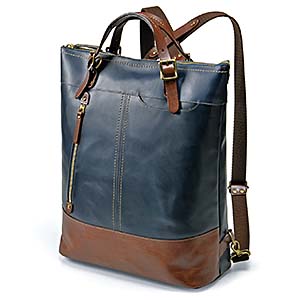 BAGGEX　レザートートバッグ型リュックサック　13-1588