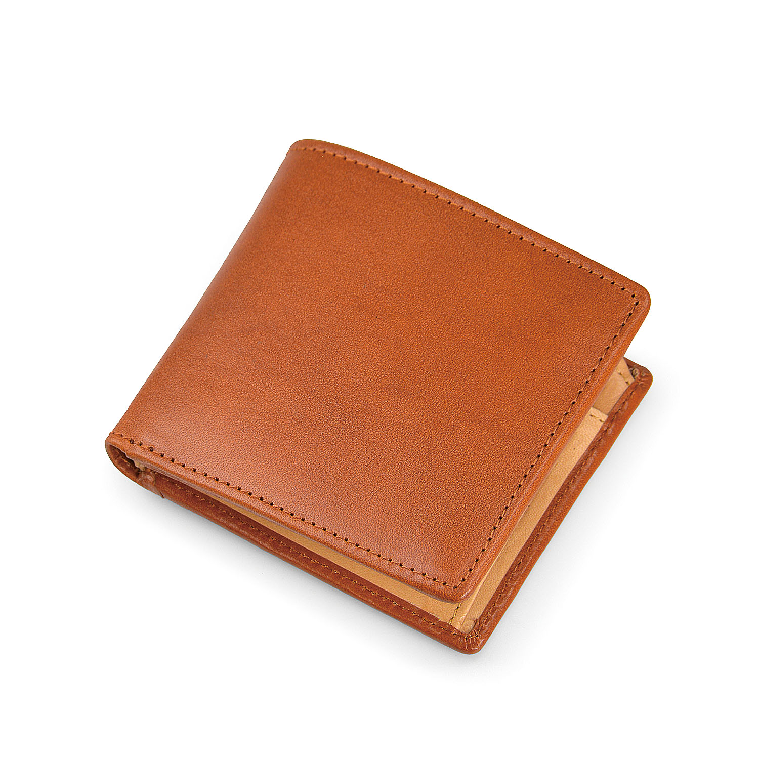 Re:Credo【SMALL LEATHER GOODS】二つ折り札入れアオリカード段付き 35-5067